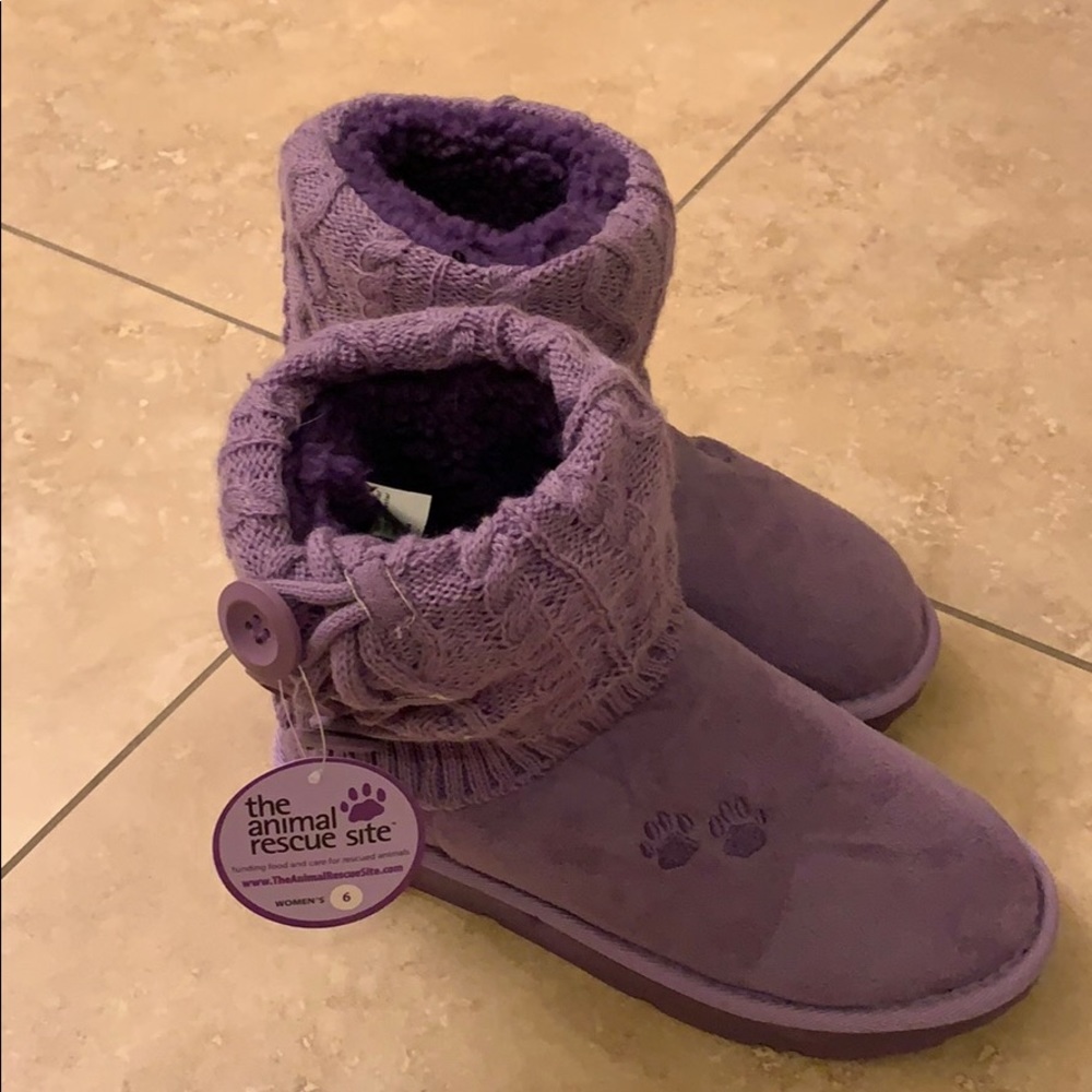 Purple Boots